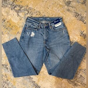 Old Navy Women's High-Rise Curvy O.G. Straight Ankle Jeans, NWT
